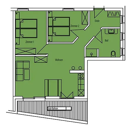 Kasperhof 6 - 7 Apartman Innsbruck