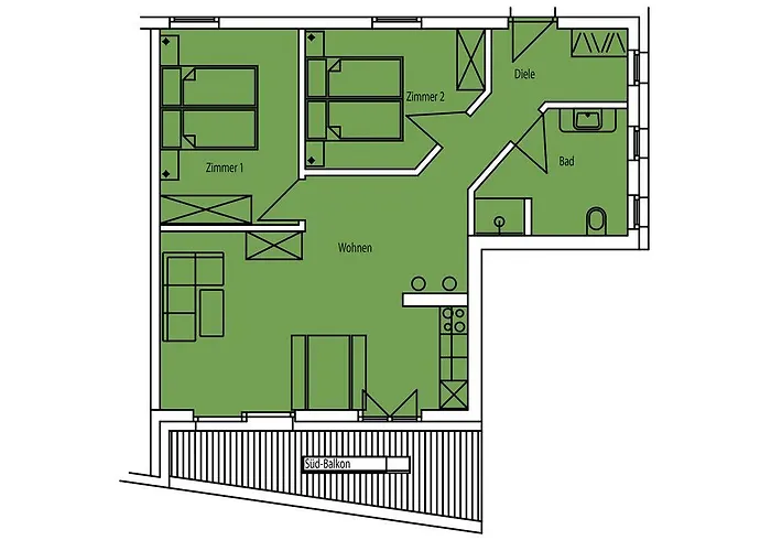 Kasperhof 6 - 7 Apartment Innsbruck